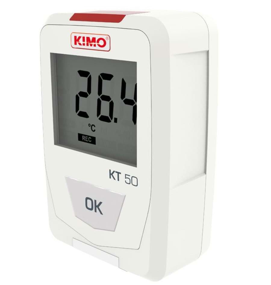 Kimo KT50-KH50 temperatuur en luchtvochtigheid datalogger