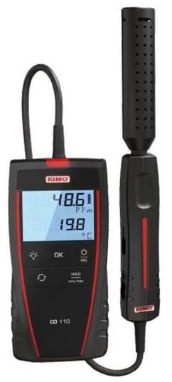 Analyseur portable de monoxyde de carbone Kimo CO110