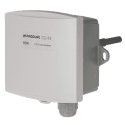 CO2-transmitter en PI-regelaar voor kanaalmontage serie HDK