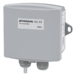 CO2-transmitter en PI-regelaar voor koude ruimtes serie HDU