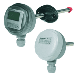 Luchtvochtigheidtransmitter voor kanaalmontage serie KLK100