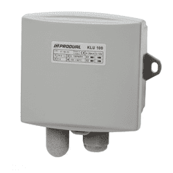 Luchtvochtigheidtransmitter voor buitenmontage serie KLU100