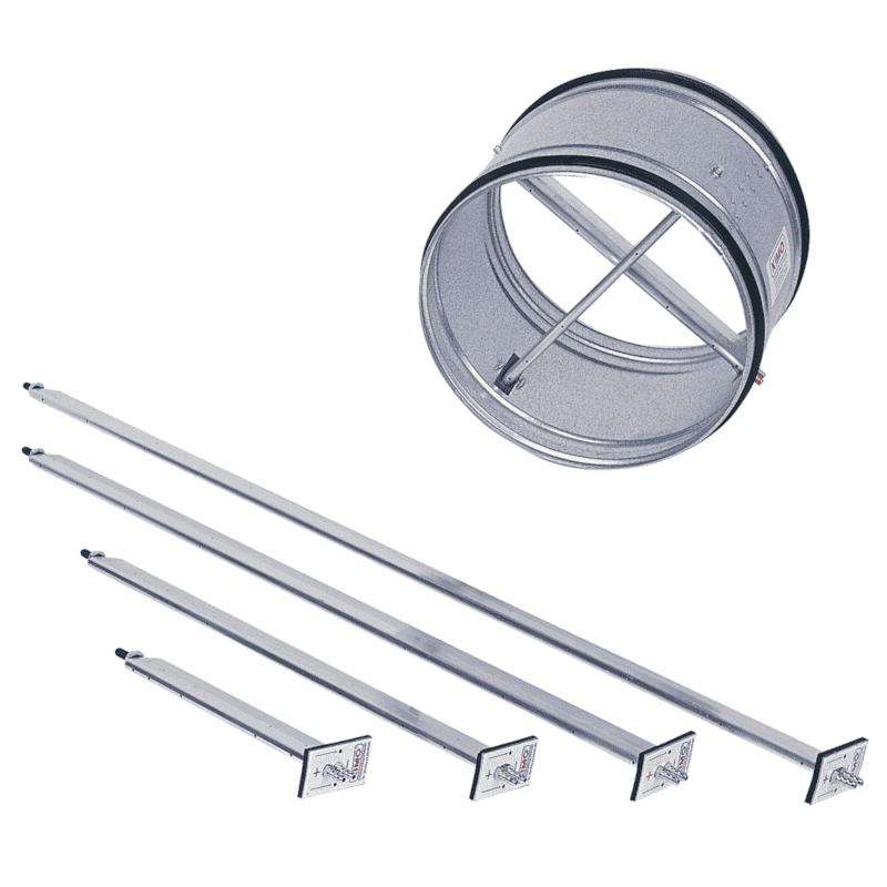 Kimo zelfmiddelende pitotbuizen serie Debimo