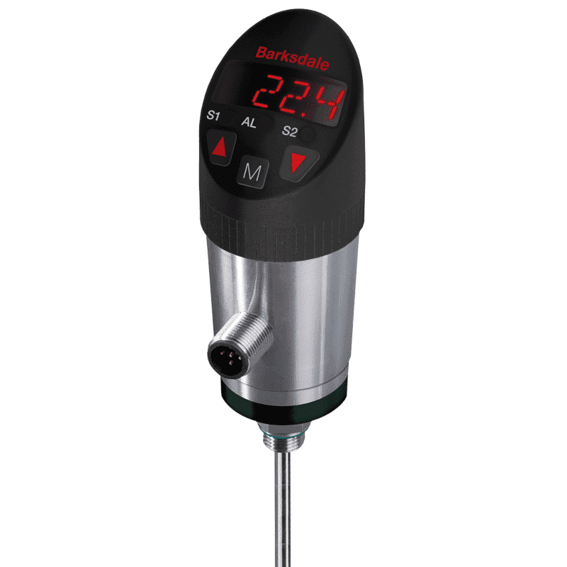 Barksdale electronische temperatuurschakelaar serie BTS3000 nu met IO-link