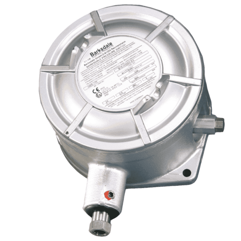 Barksdale pressostat à tube de Bourdon série B1X-B2X